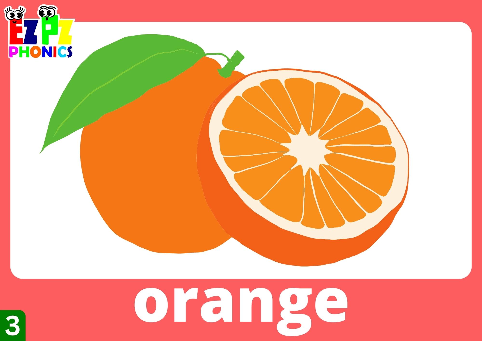 Letter O Words Phonics Flashcards with Images and Words Free Printable ...
