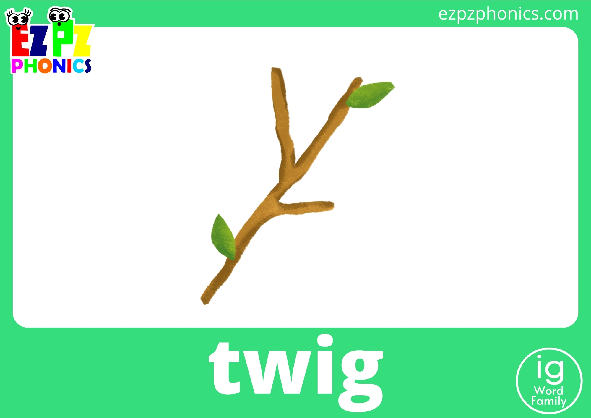 ig Word Family Flashcards - ezpzphonics.com